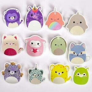 Kawaii 12 Vinyl Stickers- Pack #54